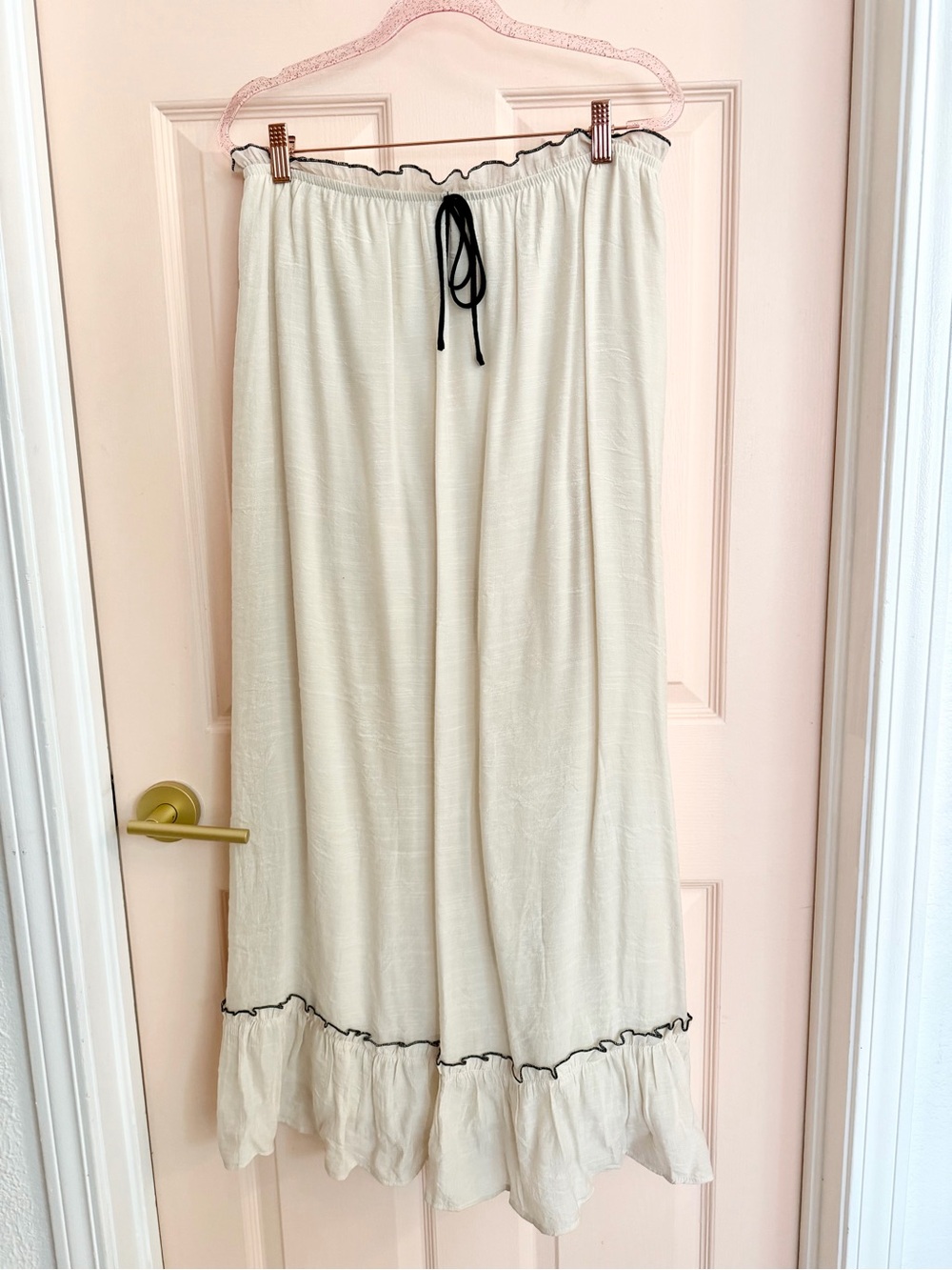 Cream thirty thirty maxi skirt
